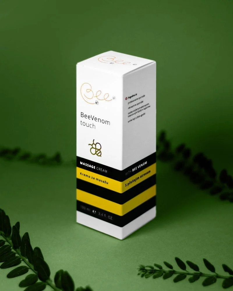 Krema za masažu s pčelinjim otrovom